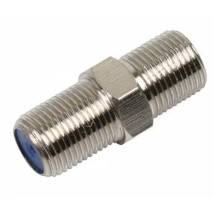 Adaptador jack a jack tipo F, de 2 GHz