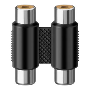 Adaptador de 2 jacks a 2 jacks RCA