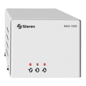 Regulador de voltaje 1,000 W con 4 toma corrientes