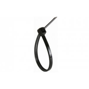 Tie rack sujetacable mediano, negro
