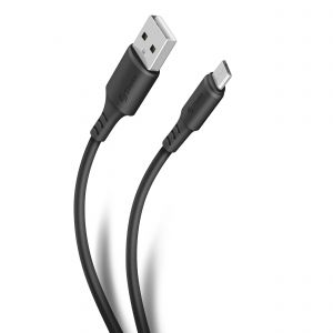 Cable USB a micro USB de 2 m color negro