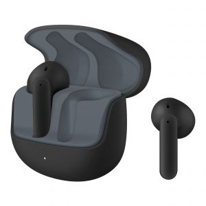 Audífonos Bluetooth* Touch True Wireless ergonómicos con Enviromental Noise Cancelling color negro