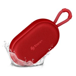 Mini bocina Bluetooth* TWS color rojo