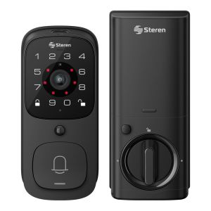 Cerradura digital Wi-Fi* de seguridad con video timbre