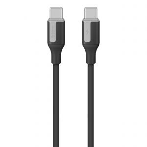 Cable USB C de 2 m 65 W, color negro