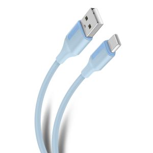 Cable USB a USB C de 1 m 65 W, color azul