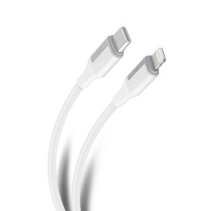 Cable USB C a Lightning de 1 m 30 W, color blanco